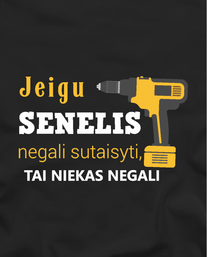 Senelis sutaiso viską